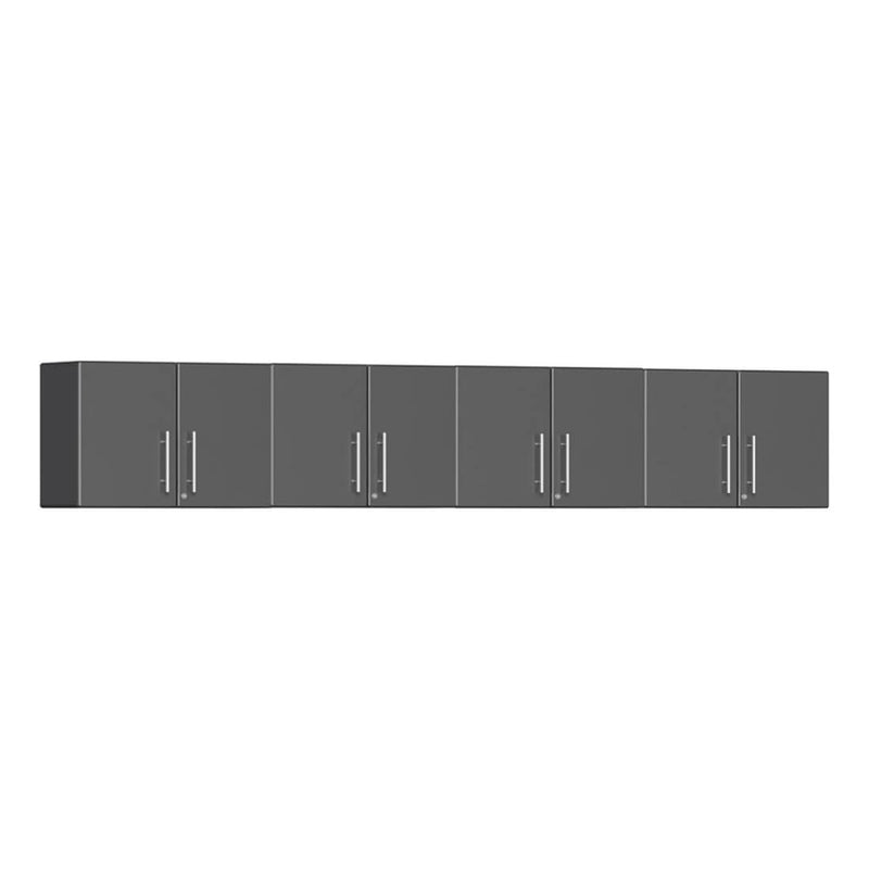 Ulti-MATE Garage 2-Door Oversized Wall Cabinet in Graphite Grey Metallic (4-Pack)