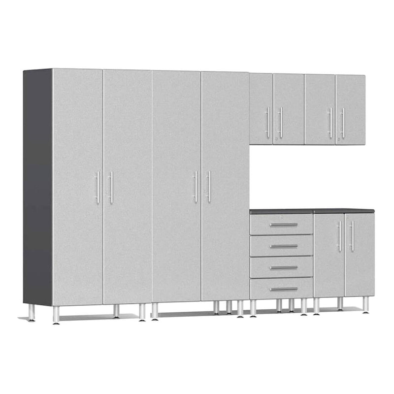 Ulti-MATE Garage 6-Piece Cabinet Kit in Stardust Silver Metallic