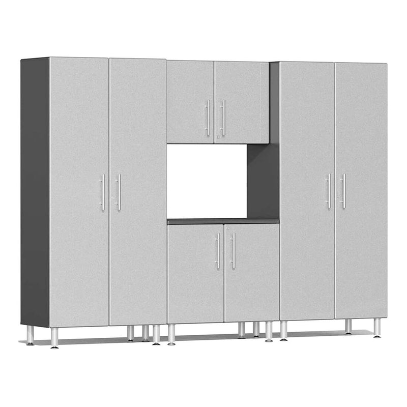 Ulti-MATE Garage 4-Piece Cabinet Kit in Stardust Silver Metallic