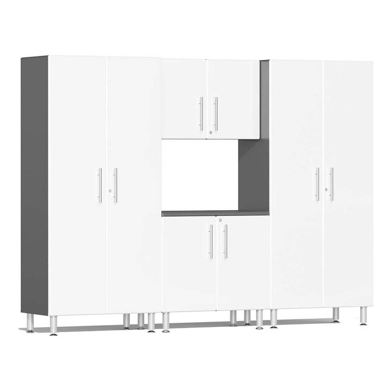 Ulti-MATE Garage 4-Piece Cabinet Kit in Starfire White Metallic