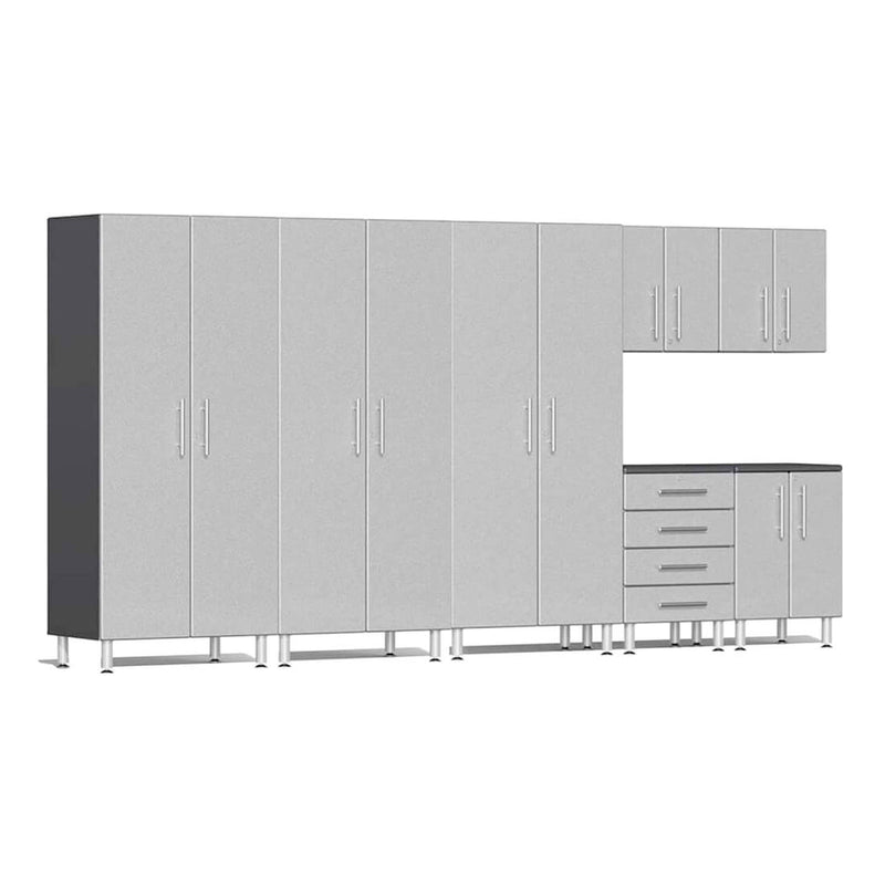 Ulti-MATE Garage 7-Piece Cabinet Kit in Stardust Silver Metallic