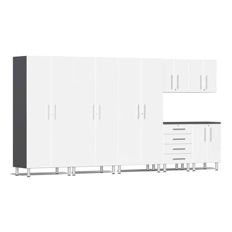 Ulti-MATE Garage 7-Piece Cabinet Kit in Starfire White Metallic
