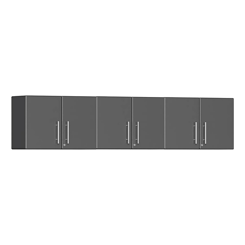 Ulti-MATE Garage 2-Door Oversized Wall Cabinet in Graphite Grey Metallic (3-Pack)