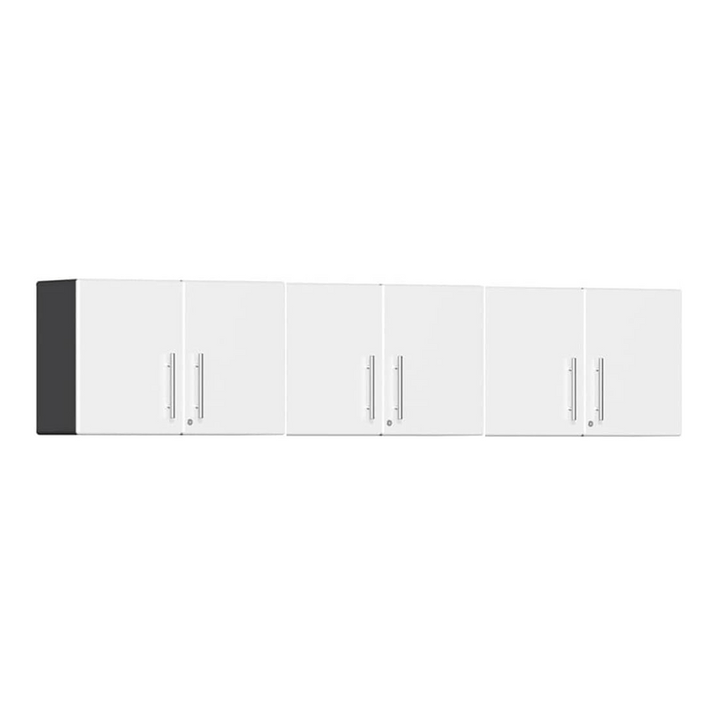 Ulti-MATE Garage 2-Door Oversized Wall Cabinet in Starfire White Metallic (3-Pack)