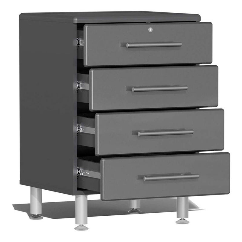 Ulti-MATE Garage 4-Piece Cabinet Set in Graphite Grey Metallic
