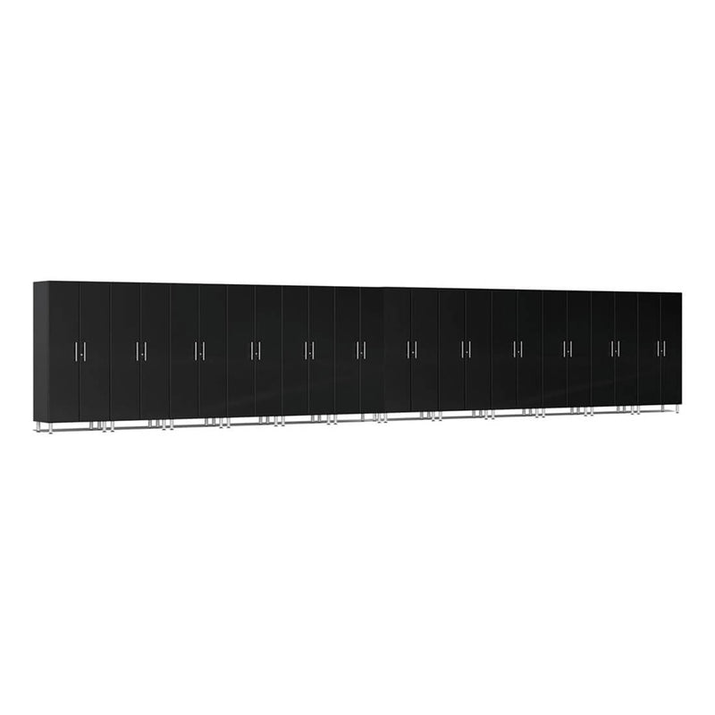 Ulti-MATE Garage 2-Door Tall Cabinet in Midnight Black Metallic (12-Pack)