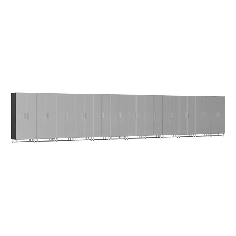 Ulti-MATE Garage 2-Door Tall Cabinet in Stardust Silver Metallic (12-Pack)