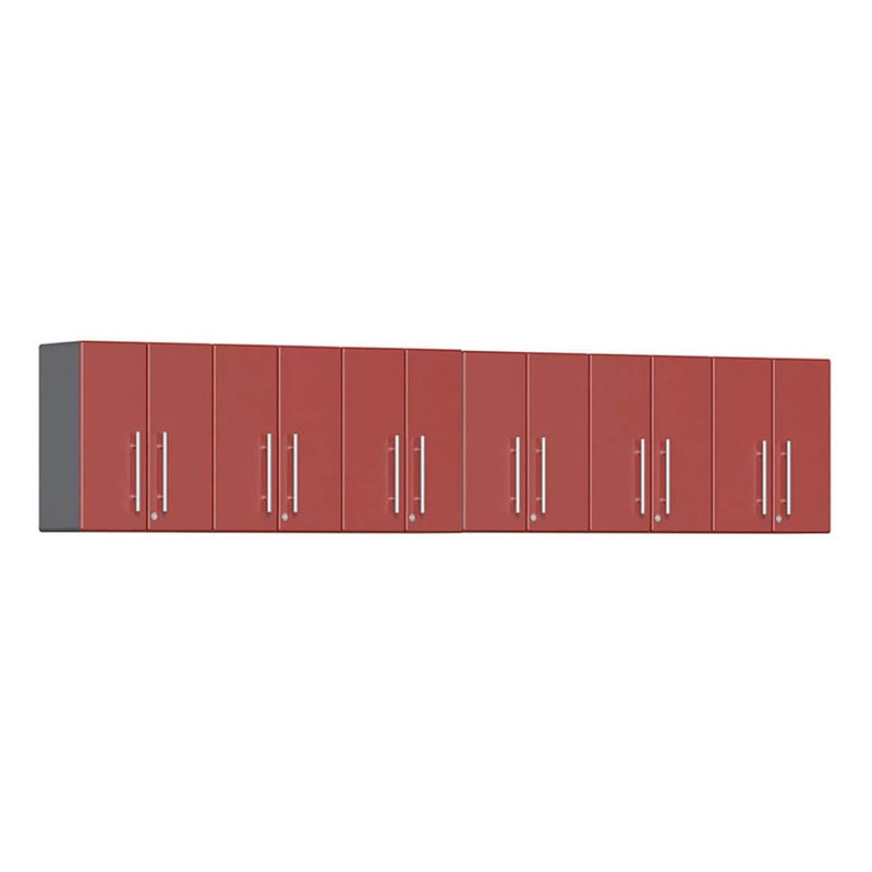 Ulti-MATE Garage 2-Door Wall Cabinet in Ruby Red Metallic (6-Pack)