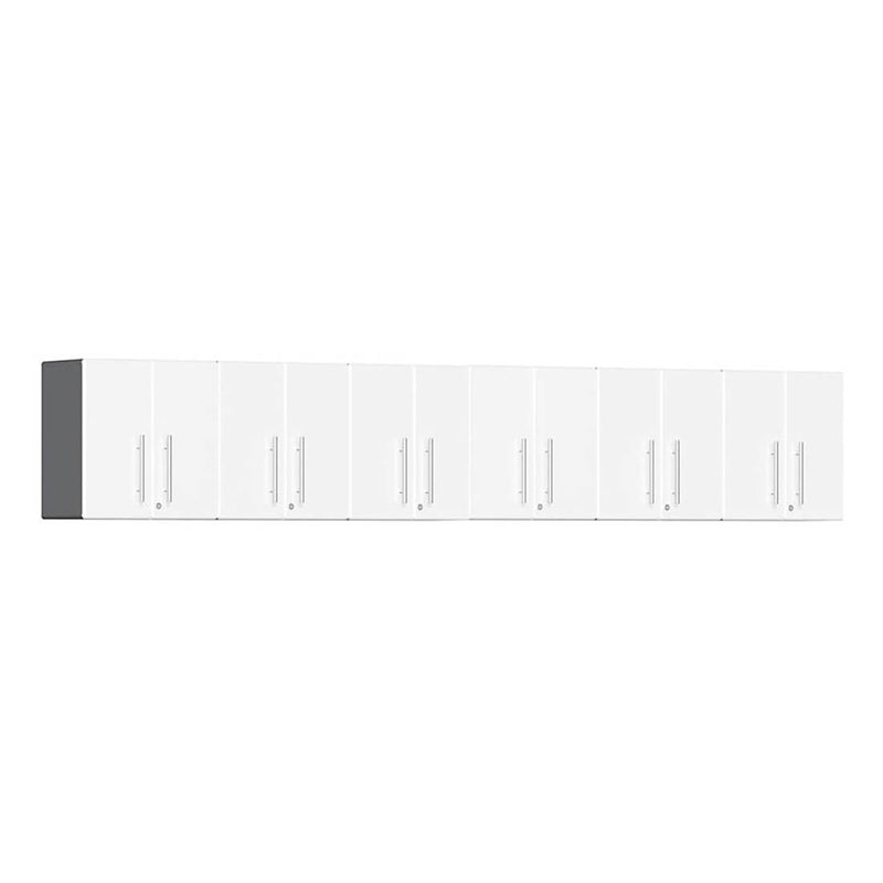 Ulti-MATE Garage 2-Door Wall Cabinet in Starfire White Metallic (6-Pack)