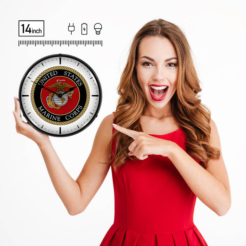 Collectable Sign and Clock Wall Clock