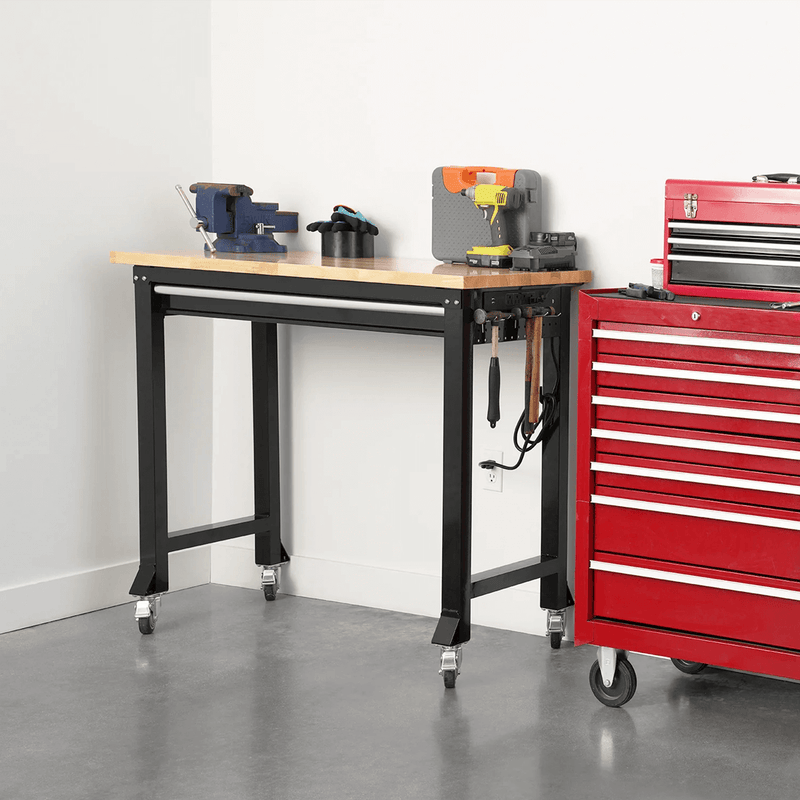 MonsterRAX Premium Mobile Workshop Workbench