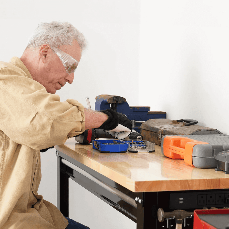 MonsterRAX Premium Mobile Workshop Workbench