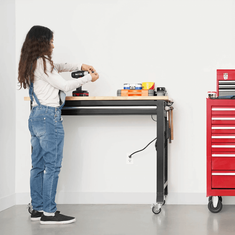 MonsterRAX Premium Mobile Workshop Workbench