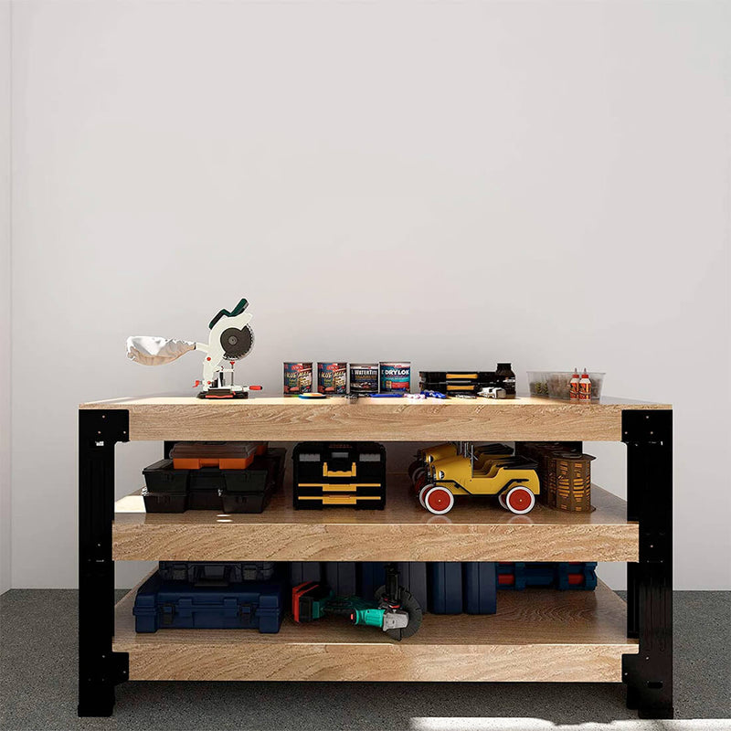 Fleximounts Customizable Work Bench Frame (Lumber Not Included)