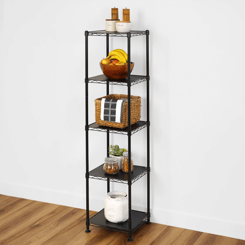 SafeRacks 14" x 14" x 60" 5-Tier Wire Rack