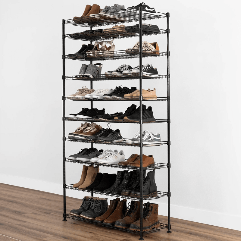SafeRacks 10-Tier Shoe Rack