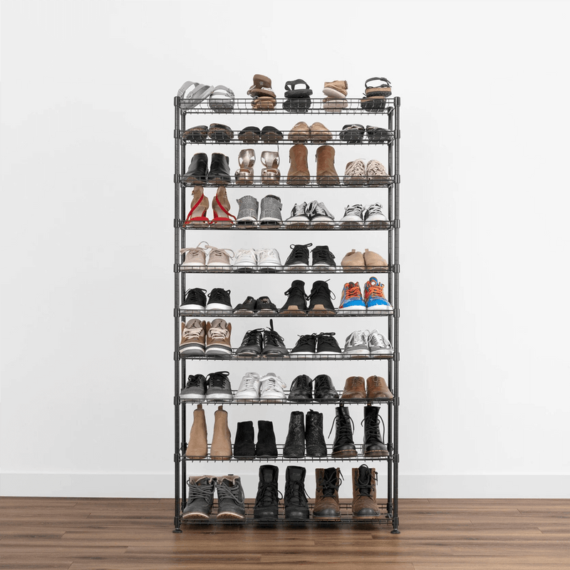 SafeRacks 10-Tier Shoe Rack