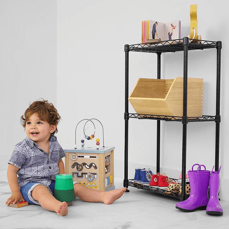 MonsterRAX 10" x 18" x 30" 3-Tier Wire Rack