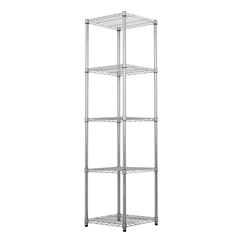 MonsterRAX 18" x 18" x 72" 5-Tier Wire Rack (Zinc)