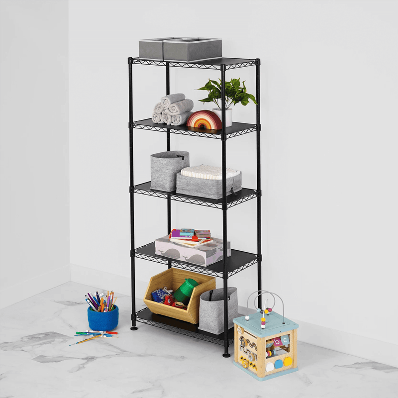 MonsterRAX 14" x 24" x 60" 5-Tier Wire Rack