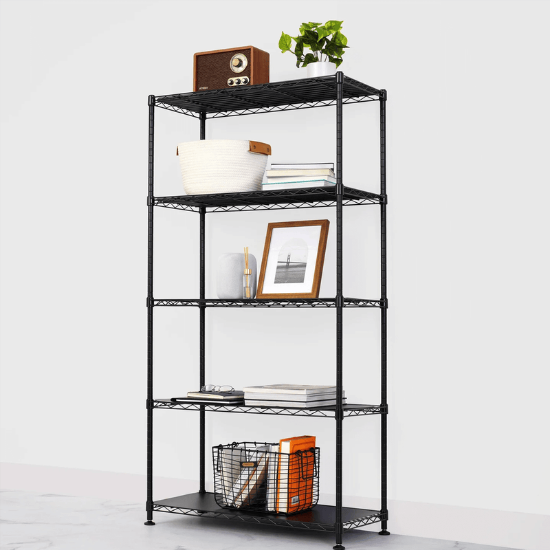 SafeRacks 14" x 30" x 60" 5-Tier Wire Rack