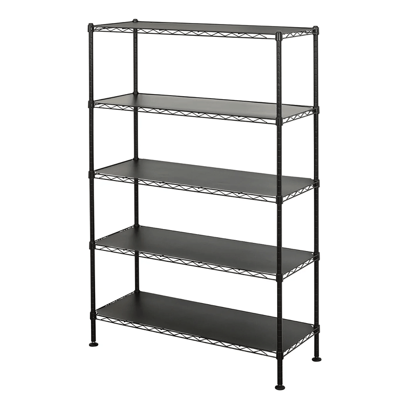 SafeRacks 14" x 36" x 60" 5-Tier Wire Rack