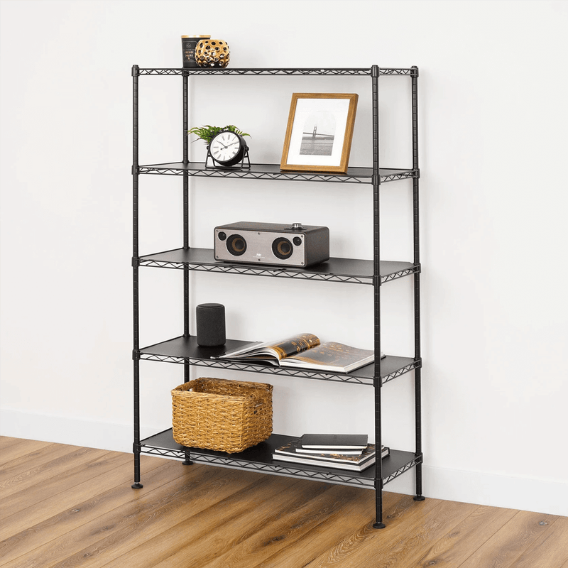 SafeRacks 14" x 36" x 60" 5-Tier Wire Rack