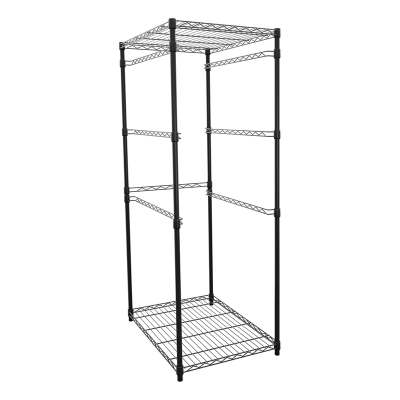 MonsterRAX Storage Bin Rack (Black)