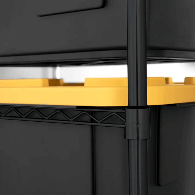 MonsterRAX Storage Bin Rack (Black)