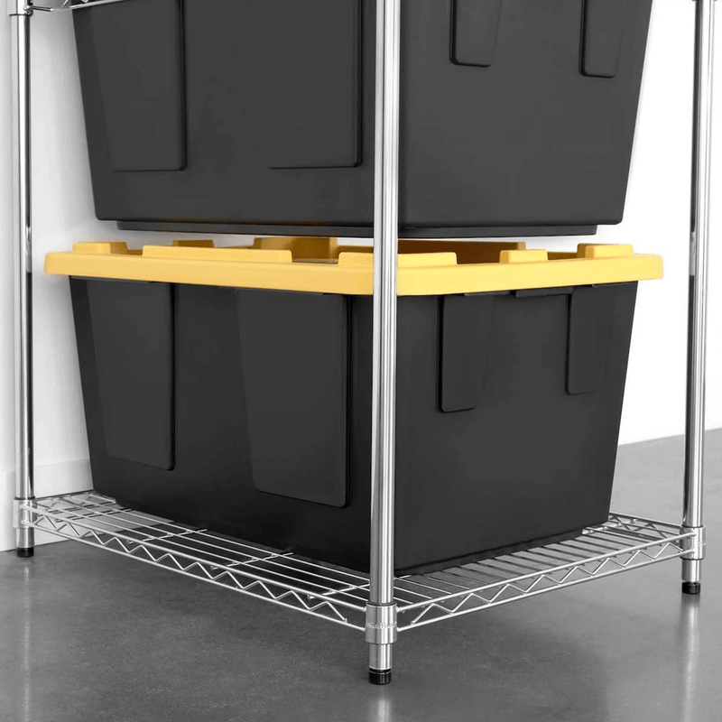 SafeRacks Storage Bin Rack (Zinc)