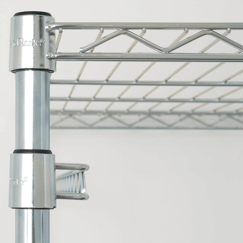 SafeRacks Storage Bin Rack (Zinc)