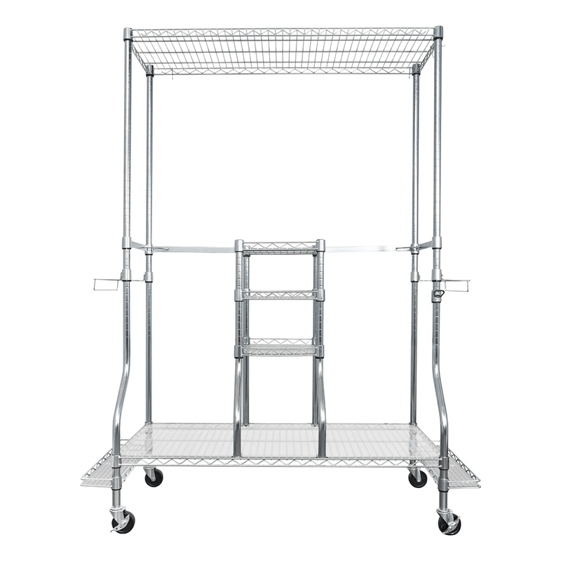 SafeRacks Deluxe Golf Equipment Organizer Rack (Zinc)