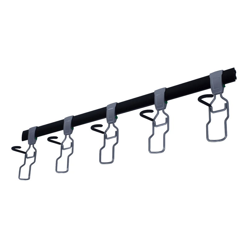 MonsterRAX Wall Mounted 5-Bike Storage Rack