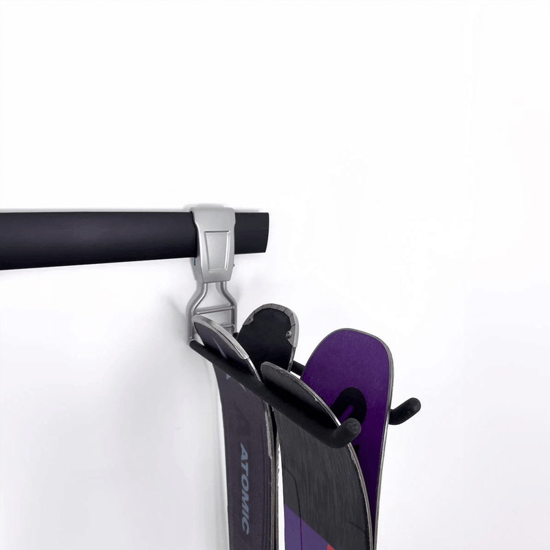 MonsterRAX Wall Mounted Ski and Snowboard Storage Rack