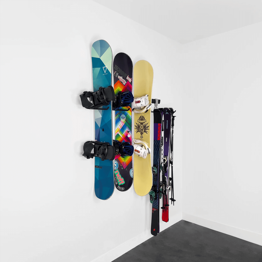 SafeRacks Ski and Snowboard Storage Rack