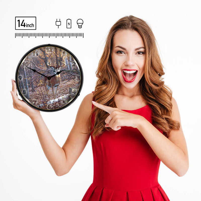 Collectable Sign and Clock Wall Clock
