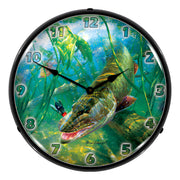 Collectable Sign and Clock In the Thick of it Muskie Backlit Wall Clock
