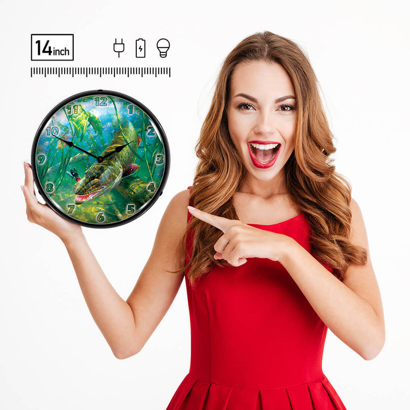 Collectable Sign and Clock Wall Clock