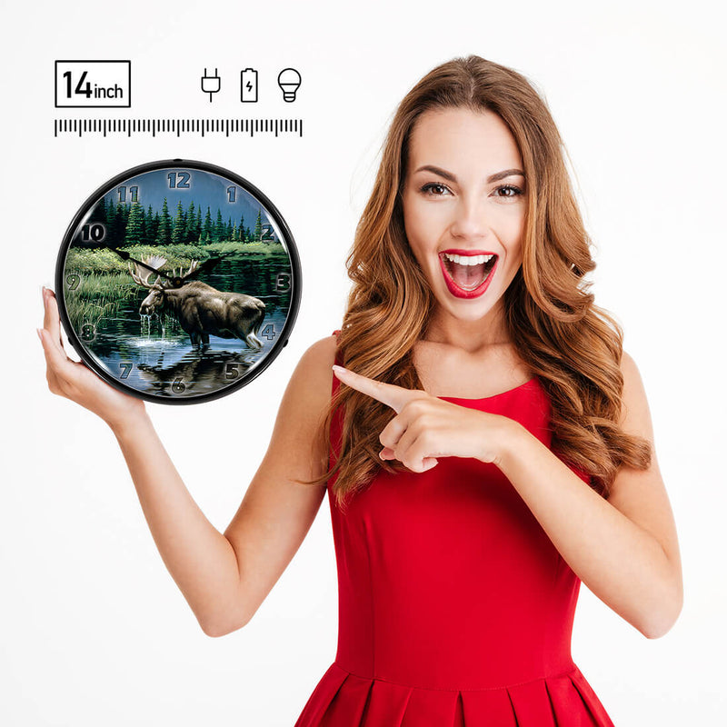 Collectable Sign and Clock Wall Clock
