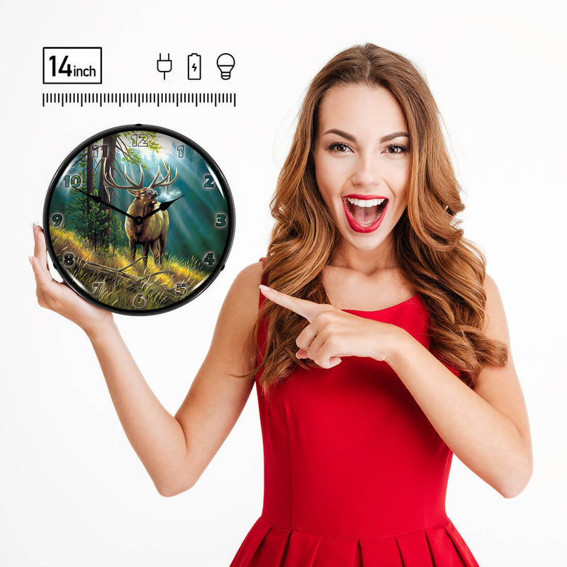 Collectable Sign and Clock Wall Clock