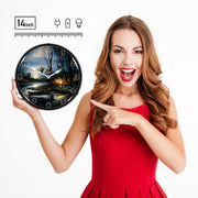 Collectable Sign and Clock Wall Clock