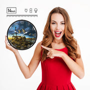 Collectable Sign and Clock Wall Clock